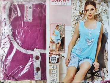 Pidžame: Pamučna pidzama/bebi Dol
4kompleta 1800din (sj)
m l xl 
Mozda neka S — 13