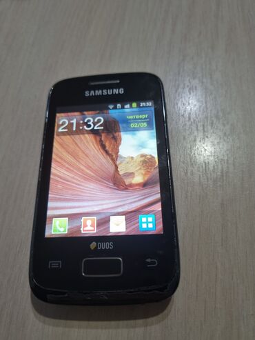 телефон флай сенсорный андроид: Samsung Galaxy Y Duos, Б/у, < 2 ГБ, 2 SIM