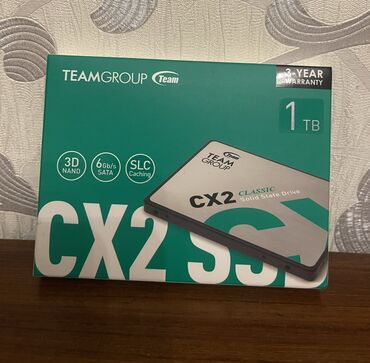 Videokartlar: Daxili SSD disk Team Group, 1 TB, 2.5", Yeni