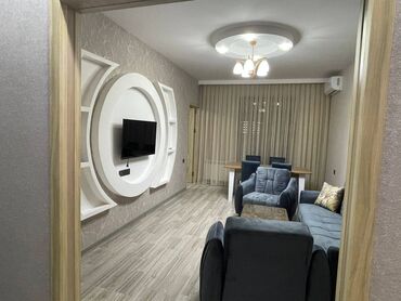 Uzunmüddətli kirayə mənzillər: Yasamalda Grand heyetde 21 mertebeli binanın 9-cu mərtəbəsində — 2