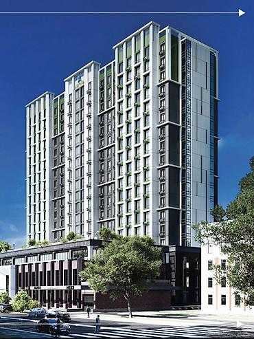 апартамент: Строится, Элитка, 2 комнаты, 67 м² — 1