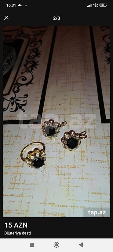 ucuz saatlar instagram: Qaralmayan sırğa üzük dəsti hədiyyə verilib istifadə edilməyib yenidir — 2