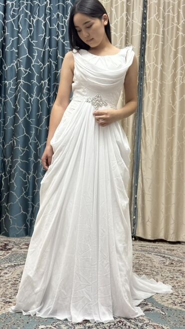 Свадебные платья: Свадебное платье, Со шлейфом, Фатин, Русалка, Кружево, Новый — 5