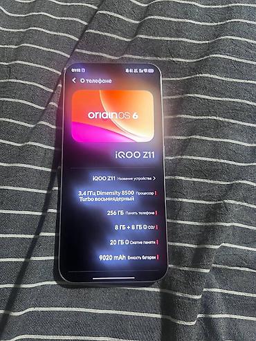 монитор тв: Vivo IQOO Z11, Новый, 256 ГБ, цвет - Белый, 1 SIM — 2