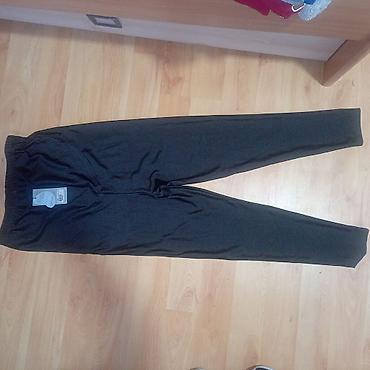 sta su zepe: Ženske helanke / pantalonice za trudnice – crne - Model: Mama — 1