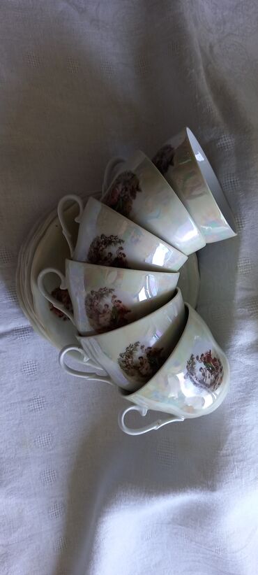 Nahar dəstləri və servizlər: Nahar dəsti, Farfor, Madonna, 38 nəfərlik, Almaniya — 13