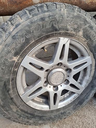 диски на мазду 626 r15: Колеса в сборе 195 / 80 / R 15, Всесезонная, Б/у, Комплект, Легкий коммерческий транспорт (C/LT), Литые, отверстий - 5 — 1