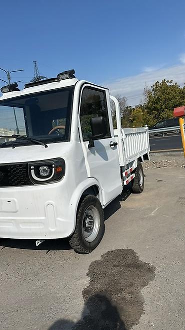 грузовой авто: Компактный электрический грузовой мини-грузовик с открытой бортовой — 4