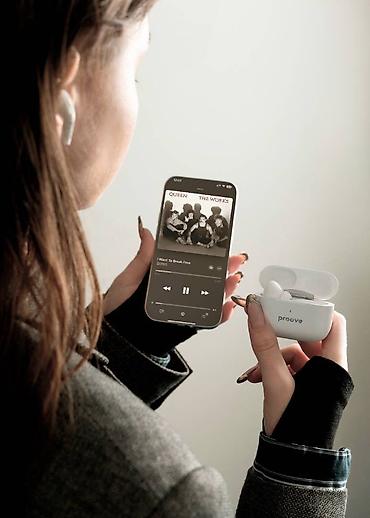 Qulaqcıqlar: Yeni Simsiz (Bluetooth) Qulaqcıqlar, rəng - Ağ — 13