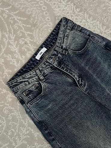 Джинсы: Джинсы, Прямые, H&M, Высокая талия — 9