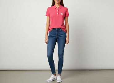 białe t shirty tommy hilfiger damskie: Hilfiger Denim, Damska koszulka polo, rozmiar XS