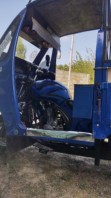 matorlu velosebet: Yükdaşıma üçün üçtəkərli moto-transport - Güclü benzin mühərriyi — 7