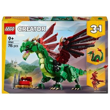 дракон: Lego Creator 31161 Средневековый дракон 🐉 рекомендованный возраст