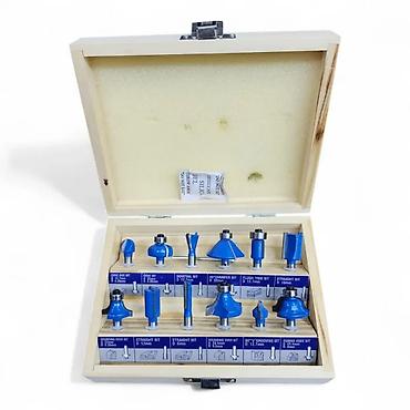 acar desti: Makute Professional Frez Bıçağı Dəsti (12 mm şank) – Ağac emalı üçün — 1