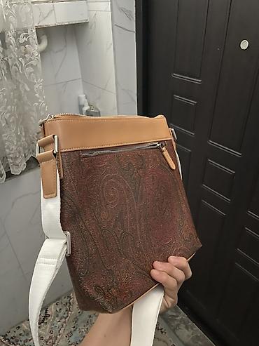 барсетка etro: Барсетка Etro с фирменным пейсли-принтом. Есть новые Не — 3
