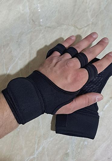 Əlcəklər: Fitness/Qimət məşqləri üçün barmaq uclu idman əlcəkləri (1 cüt) - — 2