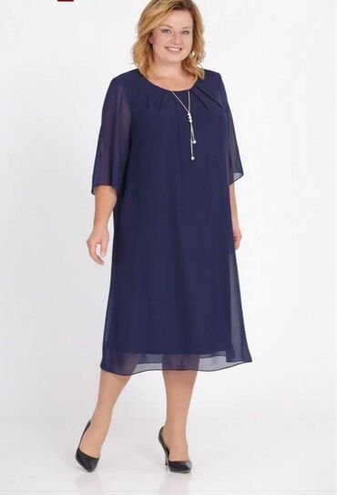 ninia polovne haljine: 4XL (EU 48), Evening, Long sleeves