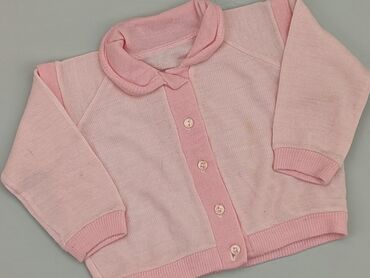 sweterek na szydełku dla niemowlaka: Cardigan, 0-3 months, condition - Fair