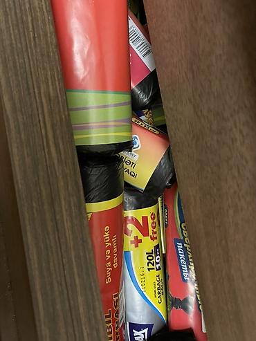 polietilen paket: Məişət üçün zibil torbaları – müxtəlif həcm və ölçülərdə rulonlar — 2