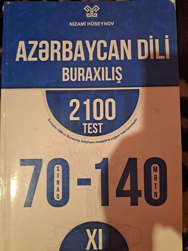 Nizami Hüseynov tərəfindən hazırlanmış bu Azərbaycan dili test kitabı