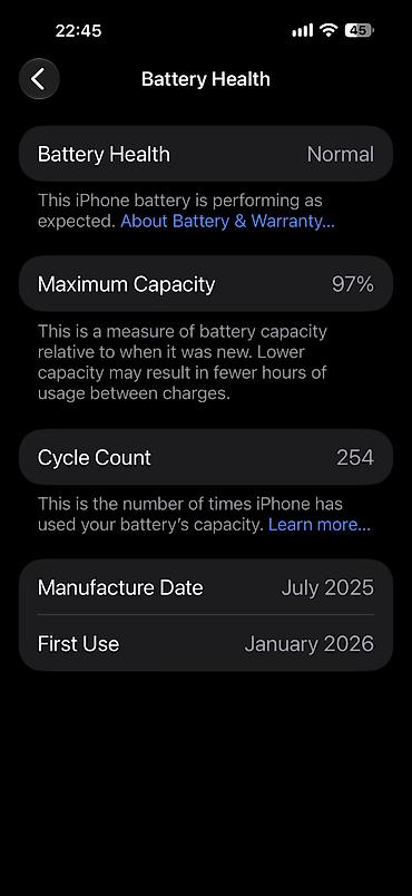 yığılma iphone: IPhone 17 Pro Max, 256 GB, Narıncı, Simsiz şarj — 4