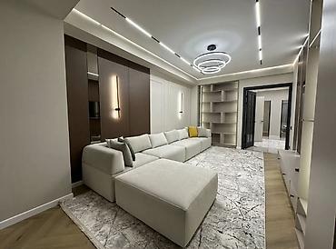 3 бөлмө, 107 м², Асанбай мкр Элитка, 8 кабат, Дизайнердик оңдоо
