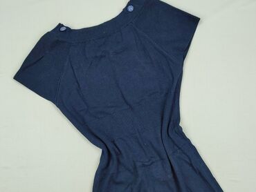 niebieskie sukienki plus size: Tunika damska, rozmiar S