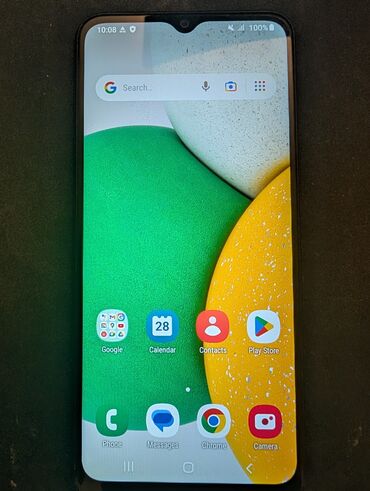 самсунг с телефон: Samsung Galaxy A03, Б/у, 32 ГБ, цвет - Черный, 2 SIM