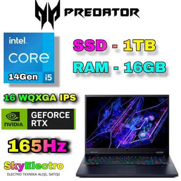Modemlər və şəbəkə avadanlıqları: Yeni Acer 16 ", Intel Core i5, 1 TB, Ünvandan götürmə, Pulsuz çatdırılma, Ödənişli çatdırılma