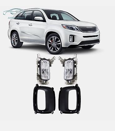 avto lamp: Duman əleyhinə, Kia SORENTO, 2014 il, Orijinal, İşlənmiş — 1