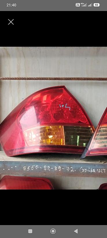 Комплект стоп-сигналов Toyota 2003 г., Б/у, Оригинал, Япония