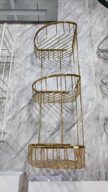 Rəflər: Hamam rəfi, Corner shelf