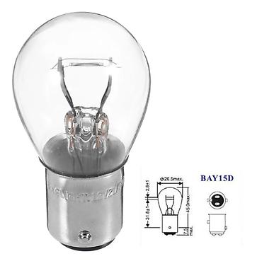 em matasklet: Avtomobil üçün 1157 BAY15D ikisarmaqlı lampa - Soket tipi: BAY15D — 2