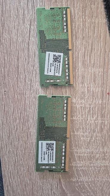 ddr3 8gb ram laptop: Samsung DDR4 3200 MHz SODIMM noutbuk RAM-i satilir (2×8 GB, ümumilikdə — 2