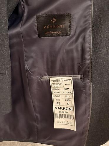 vicolo кастюм: Мужской классический костюм-тройка Vakkoni, Slim Fit. Комплектация: - — 3
