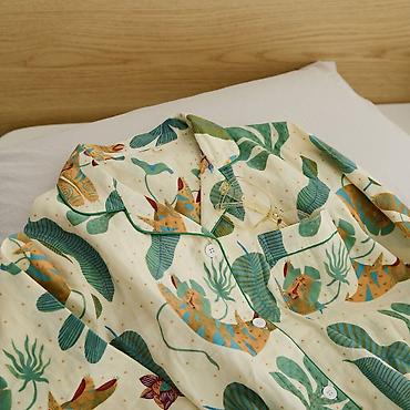 Домашние костюмы: Домашний костюм, Рубашка, Штаны, Шорты, Хлопок — 16