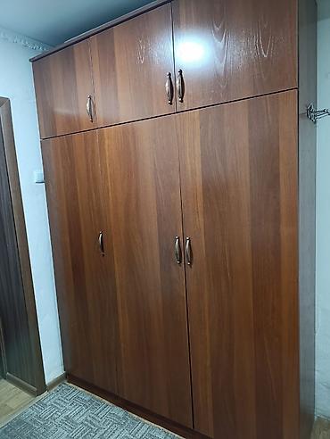 standing mirror: Шифоньер, шкаф для одежды, Б/у, Прямой, ЛДСП — 1