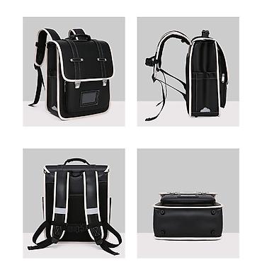 school bag: Рюкзак, Материал: Искусственная кожа, Детские, Новый — 3