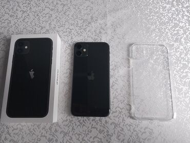 ipone 14: IPhone 11, 128 GB, Qara, Face ID, Sənədlərlə