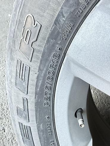 srv 3: Комплект колес Toyota на диски 285/60 R18 и P275/60 R18 111H. Тойота — 4