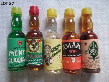 Ostali predmeti za umetnost i kolekcionarstvo: Mini Bottle unučići fraklići čokanji Kao sa slika . Zainteresovanima — 14