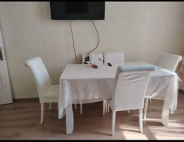 masa dəsdi: Ağ rəngdə zərif mebel dəsti Tərkibi: - Yataq otağı üçün iki nəfərlik — 3