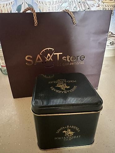 santa barbara saat: Santa Barbara Polo & Racquet Club kişi qol saatı - Korpus: qara — 2