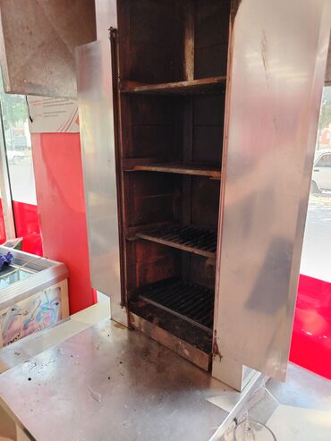 burun aparatı: Vertikal kabab aparatı, 1 şişli, Termostatsız, İşlənmiş