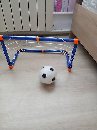 oyuncaq evler: Uşaqlar üçün mini futbol qapısı seti - Yığılabilən plastik karkas — 3