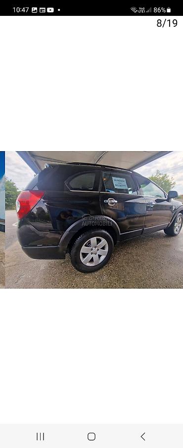 Chevrolet: Chevrolet Captiva – crni SUV - Model: Chevrolet Captiva - Karoserija — 1