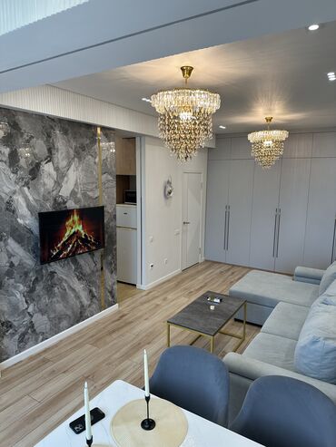 квартира оштон: 2 комнаты, 45 м², Элитка, 5 этаж, Дизайнерский ремонт