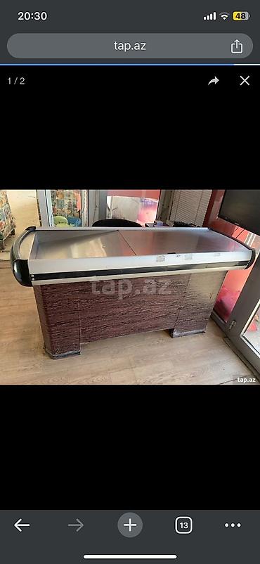 kassa printer: Mağaza avadanlıqları paketi - Kassa lentli masa/checkout konveyeri — 1
