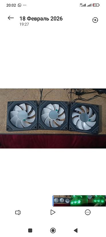 Системы охлаждения: Система охлаждения, Новый, Вентилятор, Для корпуса и блока питания, Для ПК — 1