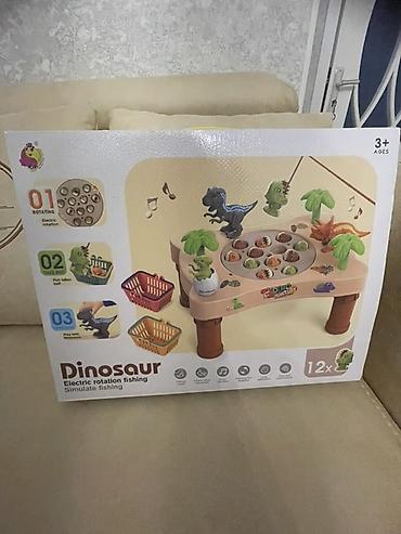 dino: Dinozaur mövzulu elektrikli “ balıq tutma” oyun dəsti - Yaş: 3+ - — 4